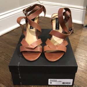 Strappy Steven wedges